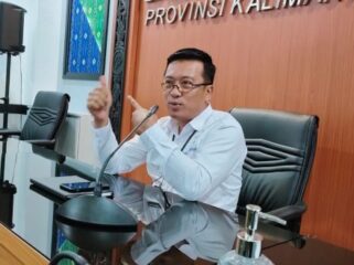 Kepala BPS Kalsel, Martin Wibisono, saat memberikan keterangan. Foto : mediaprospek.com